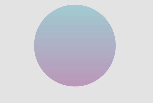 A Blue to purple circle with a gray background.